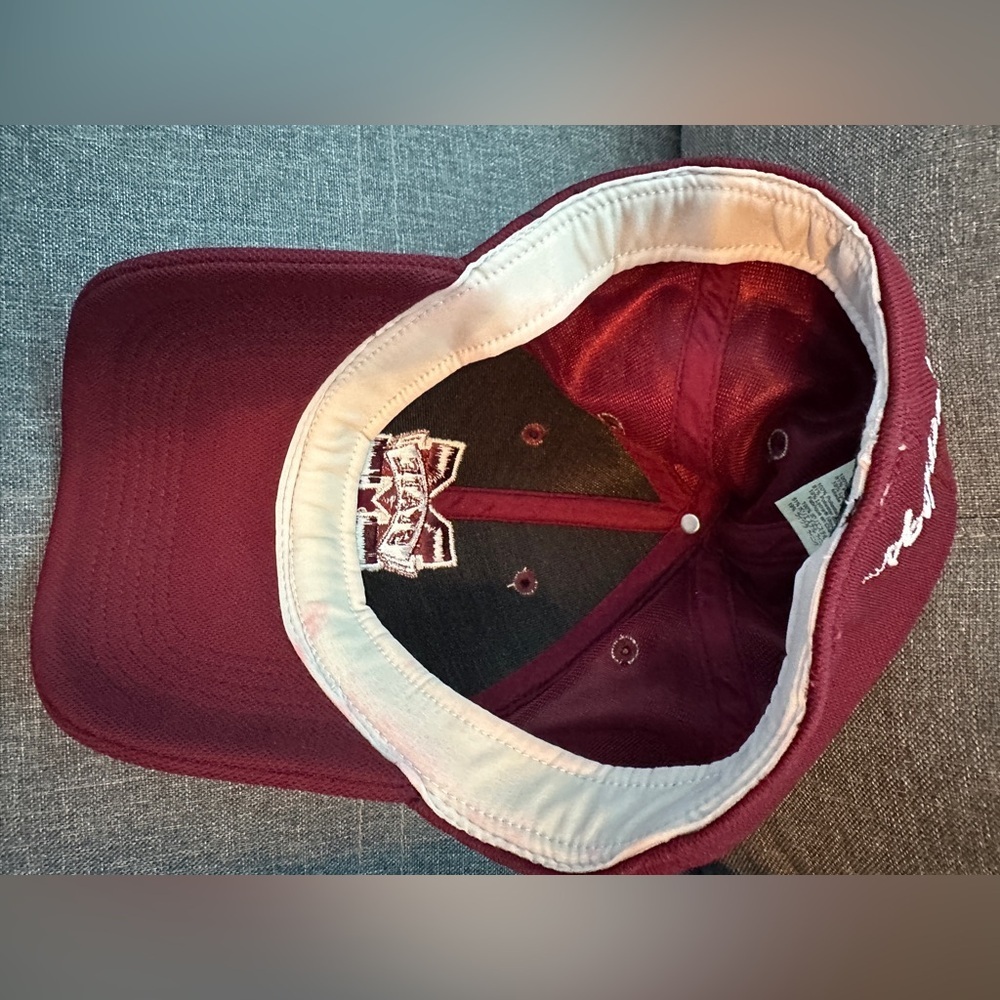 Mississippi State Bulldogs Under Armour Cap Hat Adult OS Maroon - Picture 5 of 7